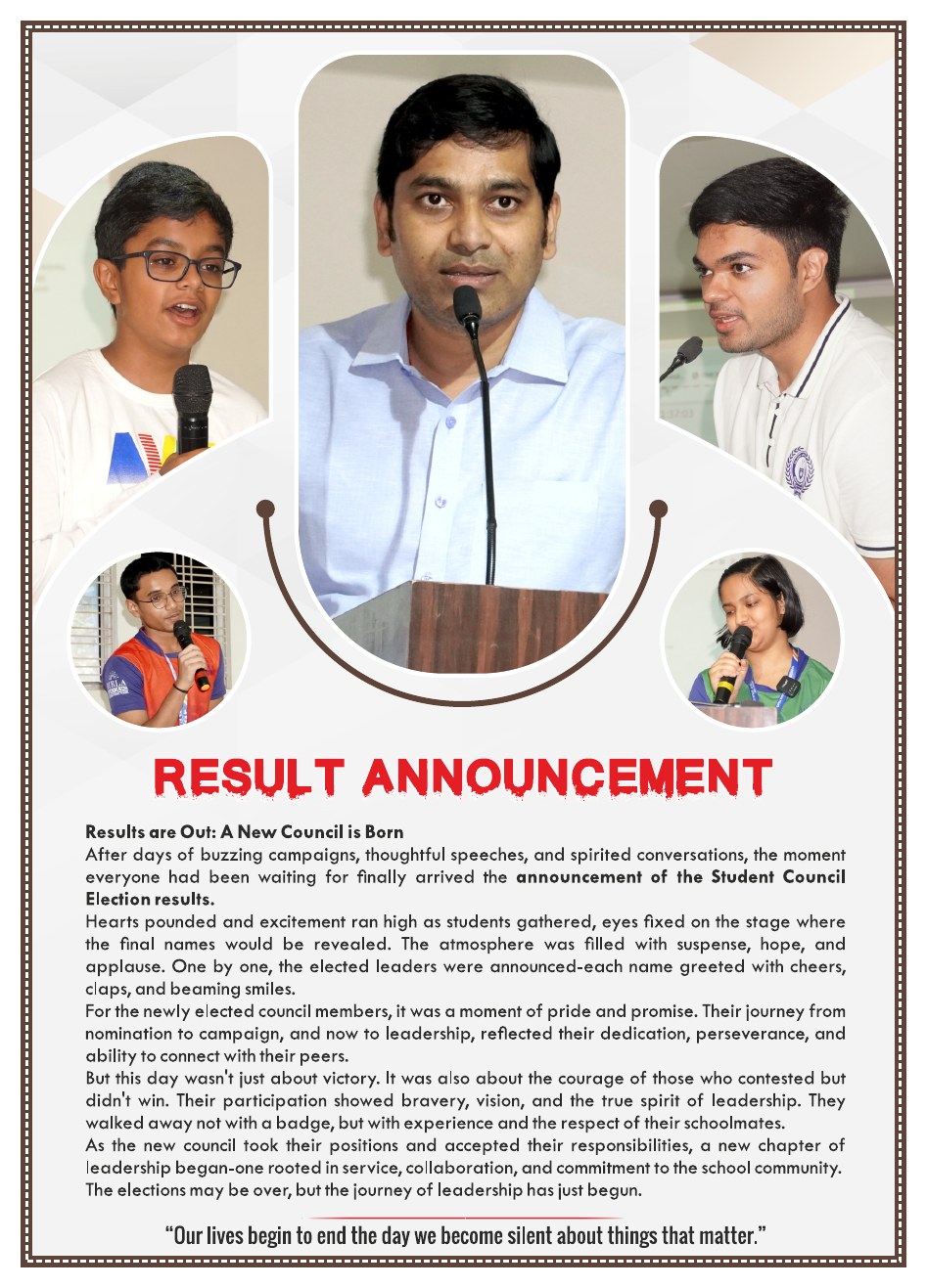 OMK Newsletter, July 2025, page 15 background