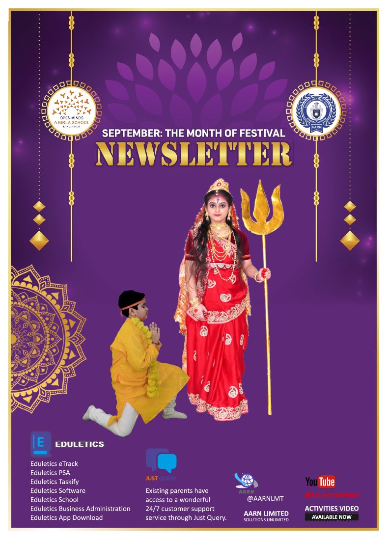 OMK Newsletter, September 2025, page 1 background