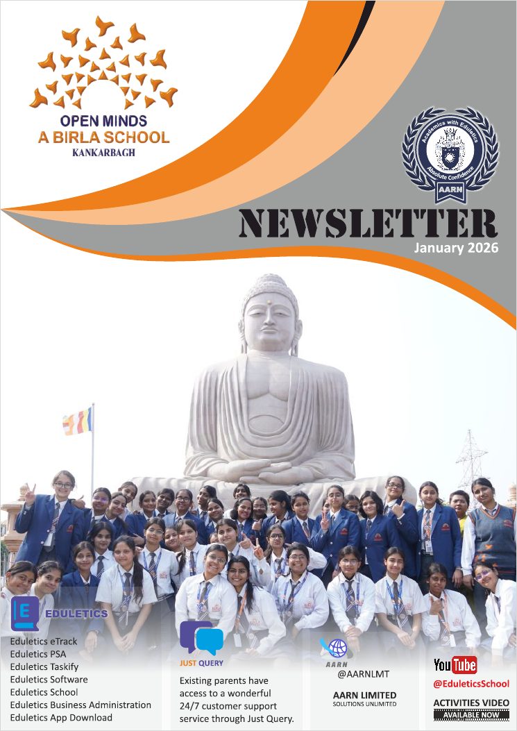 OMK Newsletter, January 2026, page 1 background