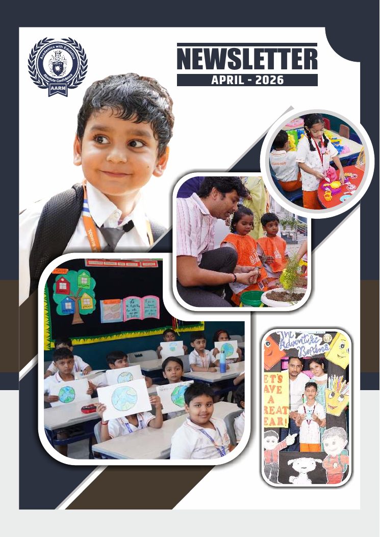 OMK Newsletter, April 2026, page 1 background