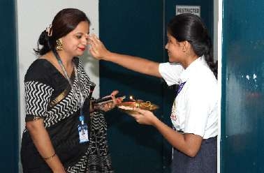 Cherished Bonds: Joyful Smiles Between Teacher and Learner