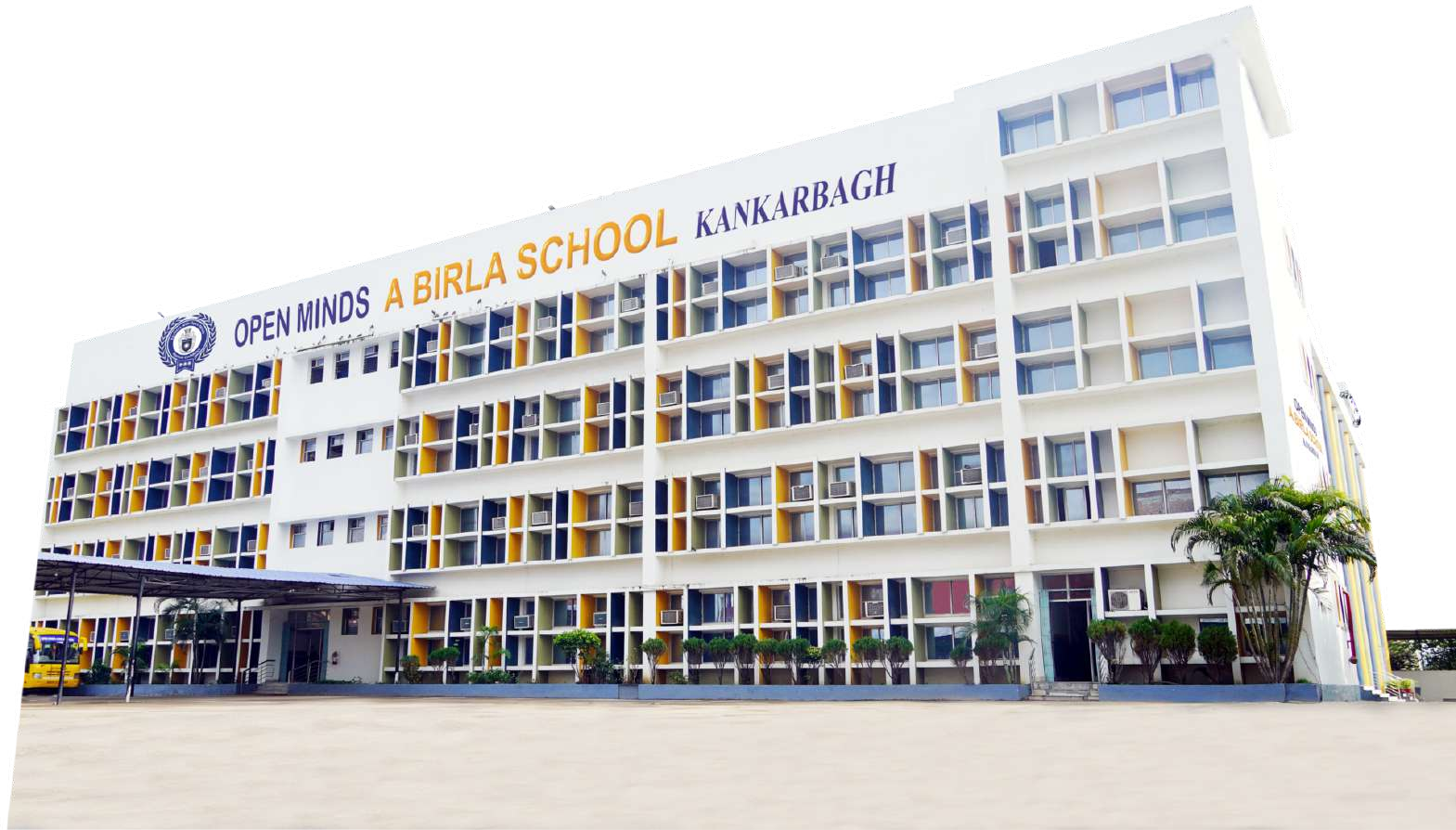 School Campus Backdrop