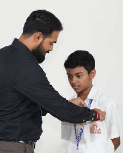 Badge Pinning: Boy Prefect