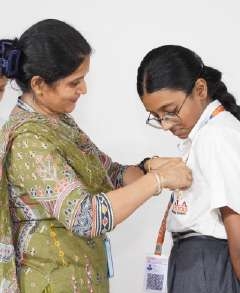Badge Pinning: Girl Prefect