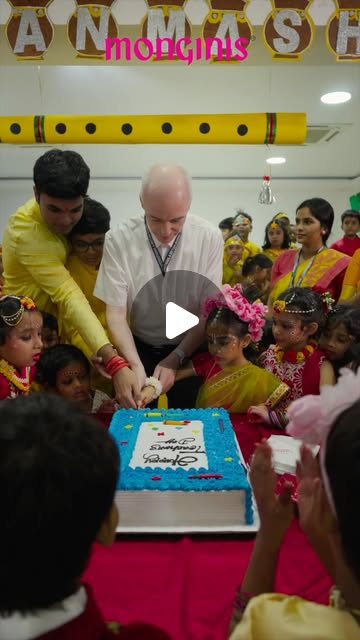 Monginis Janmashtami launch and cake cutting reel cover