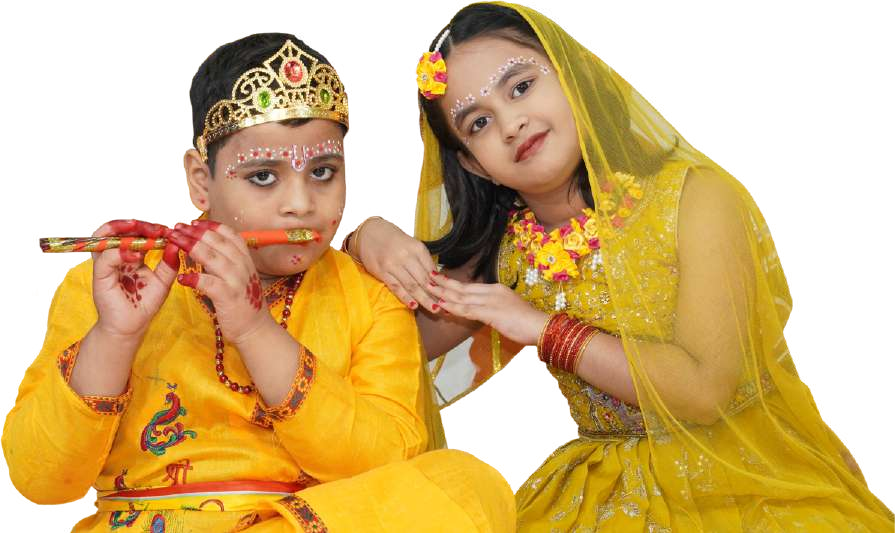 Smiling Kanha Cutout