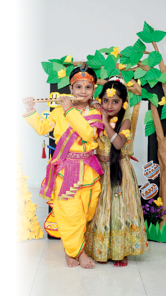 Radha Krishna Duo Cutout