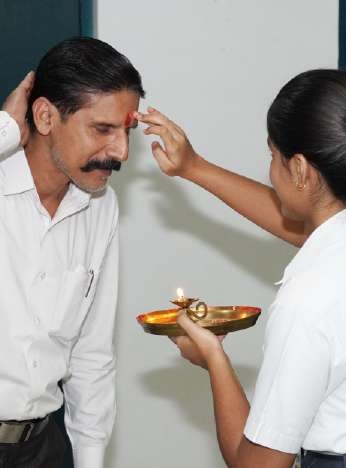 Auspicious Tilak Ceremony